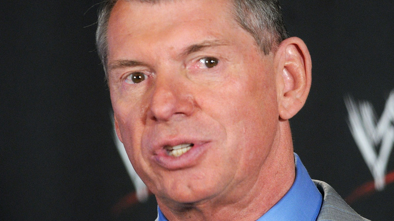 Vince McMahon talking