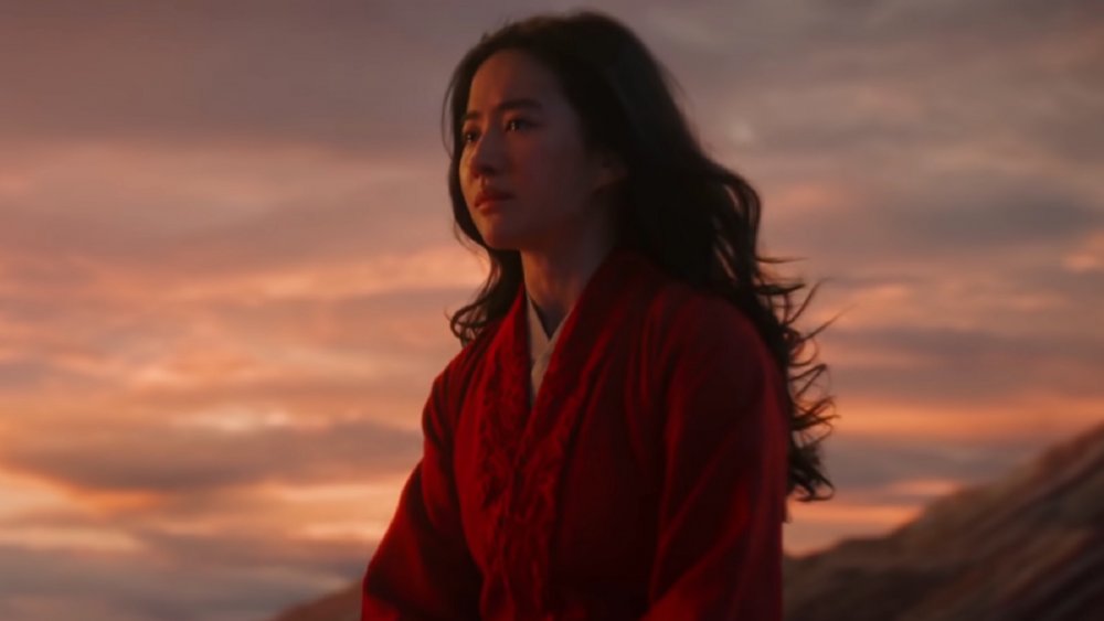 Liu Yifei as Mulan in the 2020 remake