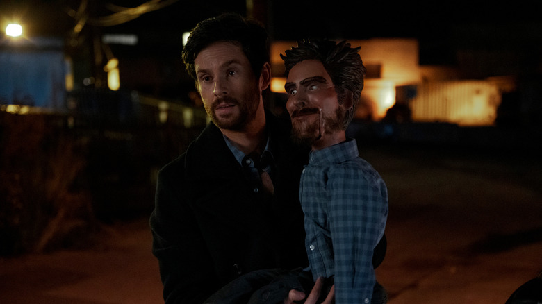 Neil with puppet