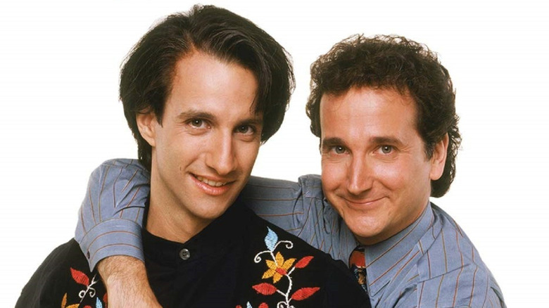 Larry and Balki smiling