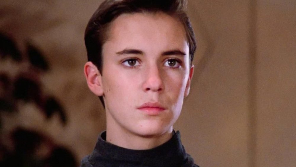 Wil Wheaton as Wesley Crusher on Star Trek: The Next Generation