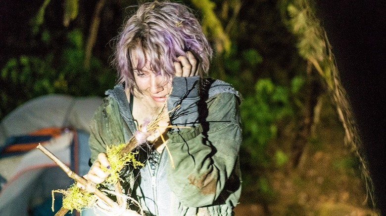 Valorie Curry getting scared
