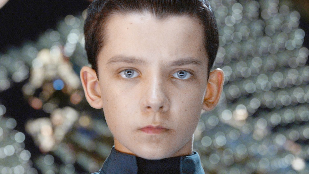 Ender Wiggin staring