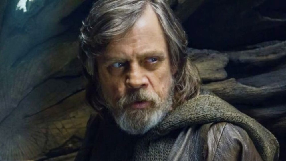 Mark Hamill as Luke Skywalker in The Last Jedi