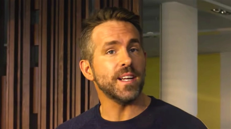 Ryan Reynolds talking