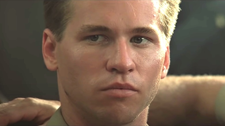 Iceman glaring in Top Gun