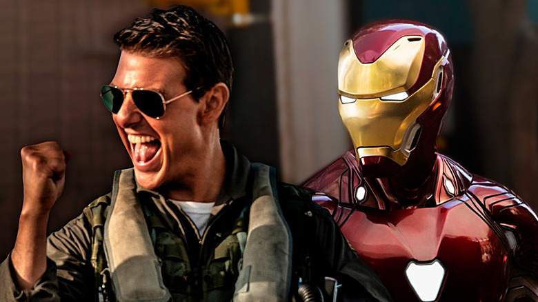 Tom Cruise Iron Man composite
