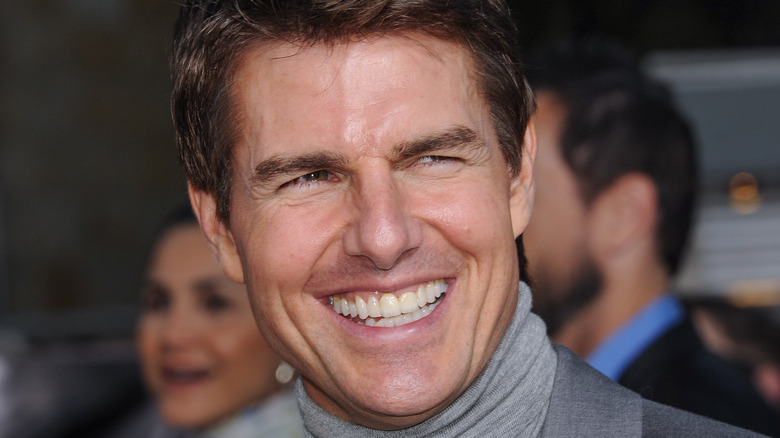 Tom Cruise smiling