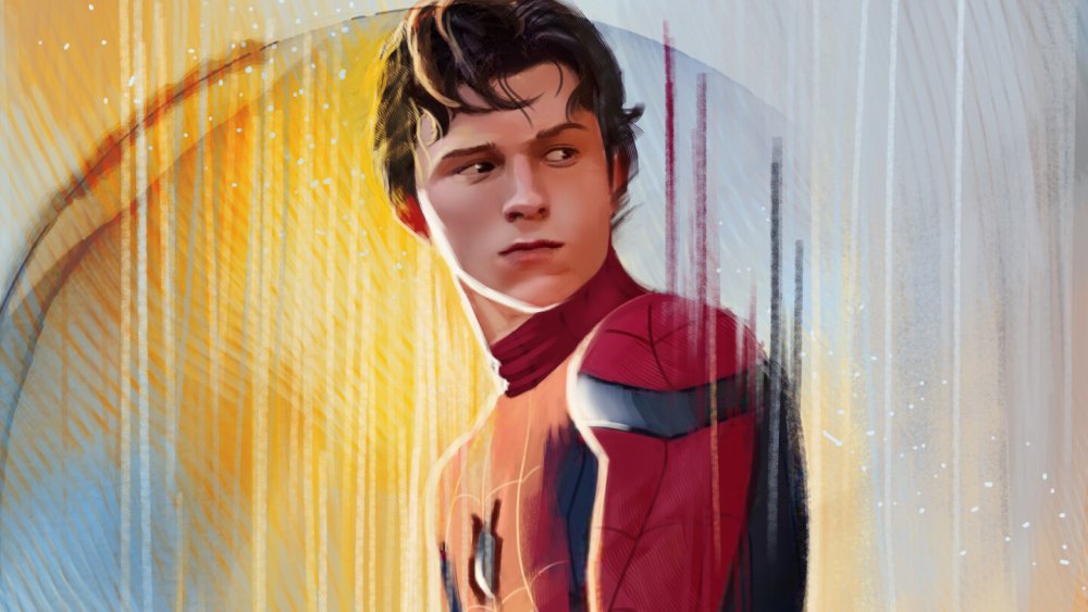 Tom Holland Spider-Man fan art