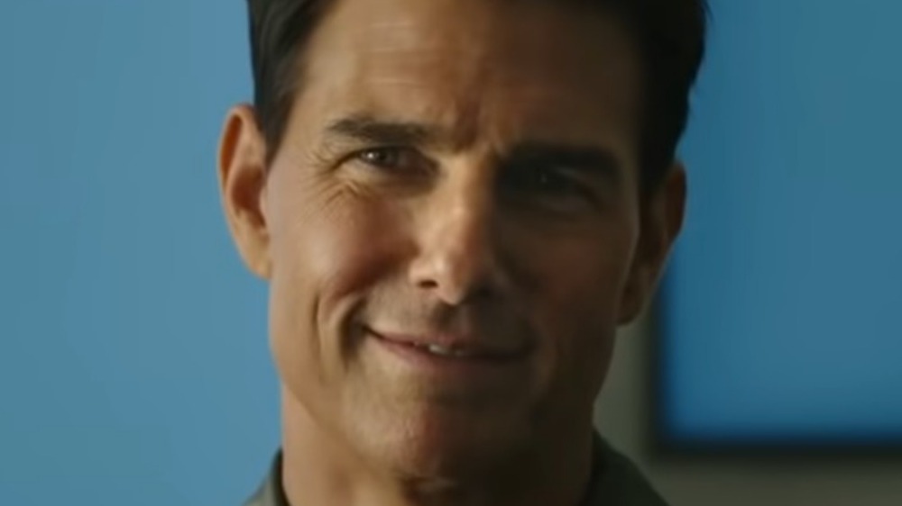 top gun maverick trailer pete mitchell smile, top gun maverick trailer tom cruise smile