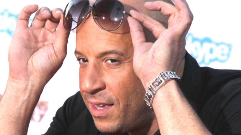 Vin Diesel with sunglasses