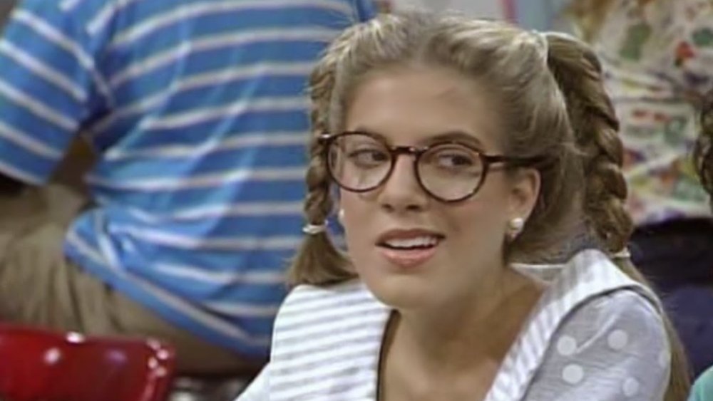 Tori Spelling as Violet on Saved by the Bell