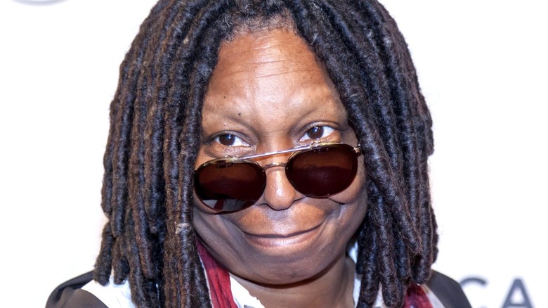 Whoopi Goldberg smiling