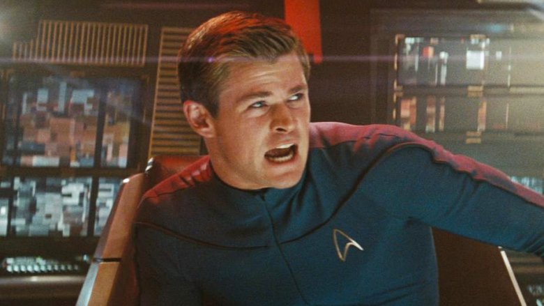 Chris Hemsworth as George Kirk in Stark Trek (2009)