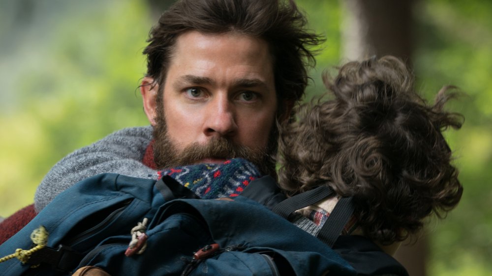 John Krasinski as Lee Abbott in A Quiet Place