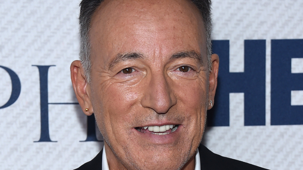 Bruce Springsteen smiling