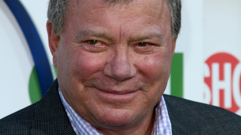 William Shatner smiling