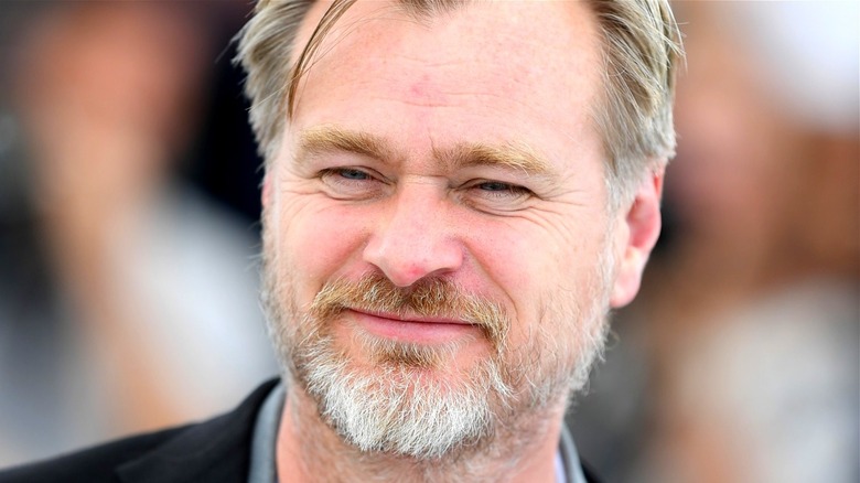 Christopher Nolan smiling
