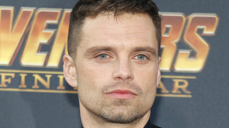 Sebastian Stan on the red carpet 