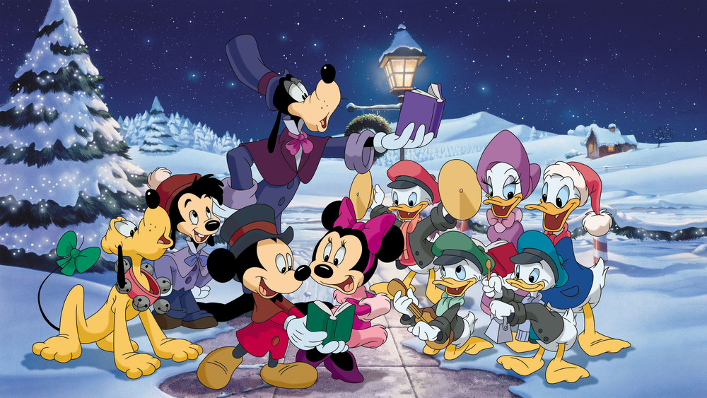 Mickey and the gang go carolling 