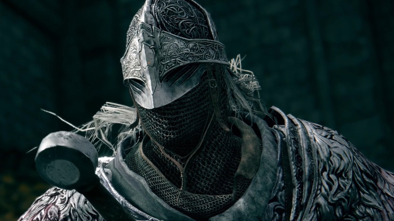 Elden Ring knight in armor
