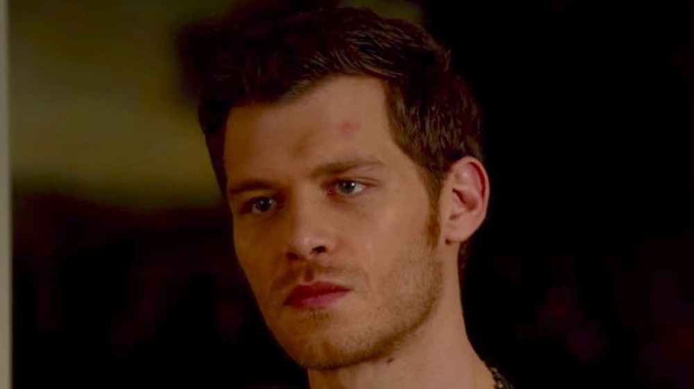 Klaus scowling in The Originals