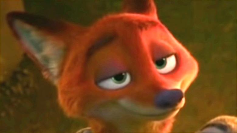 Nick Wilde smiling Zootopia