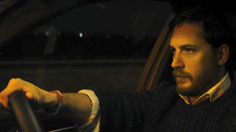 Ivan Locke stuck in a tense drive in Locke (2013)