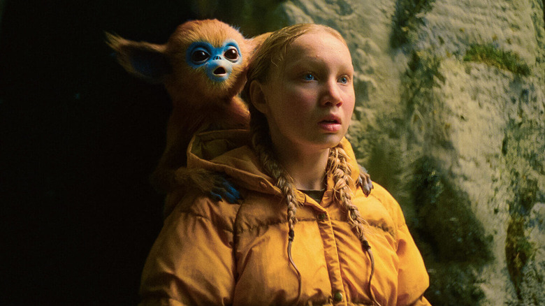 Ochi leading Yuri to a glorious realm in The Legend of Ochi (2025)