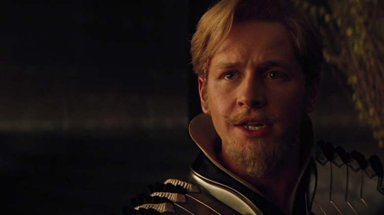 Joshua Dallas protesting Thor's plan