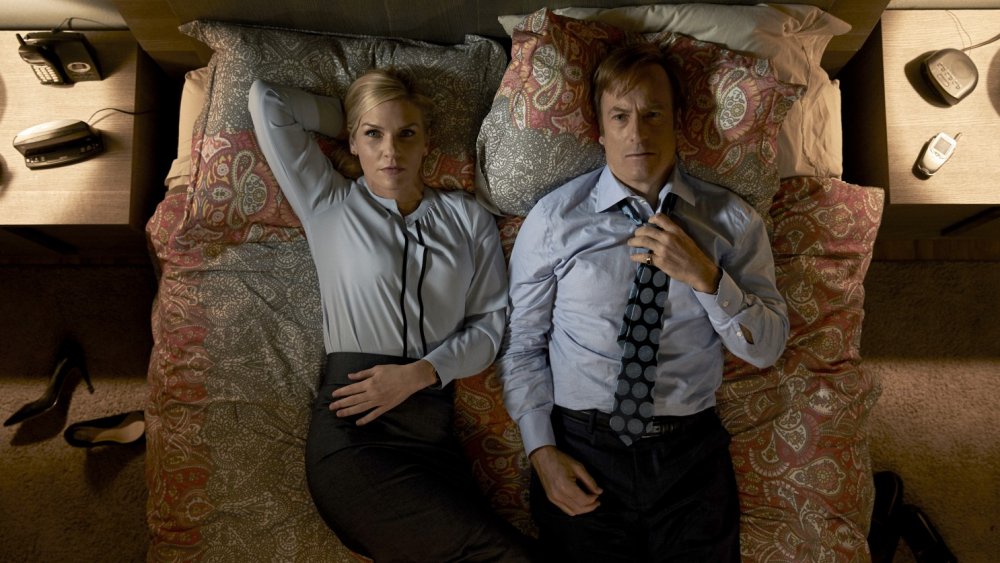 Rhea Seehorn & Bob Odenkirk in Better Call Saul