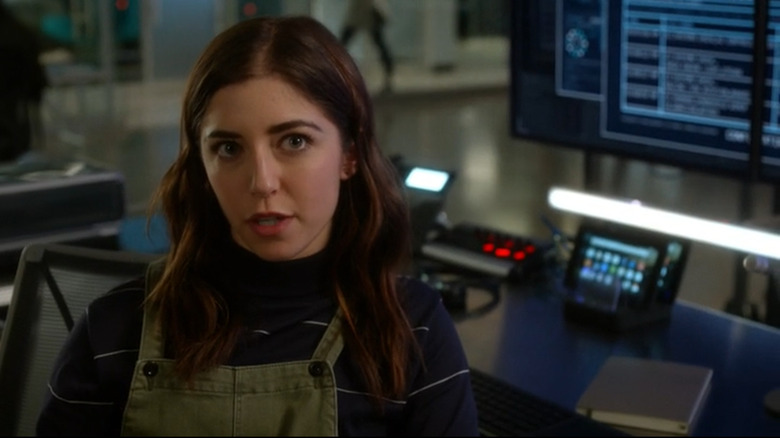 Annabelle Attanasio overalls Bull CBS