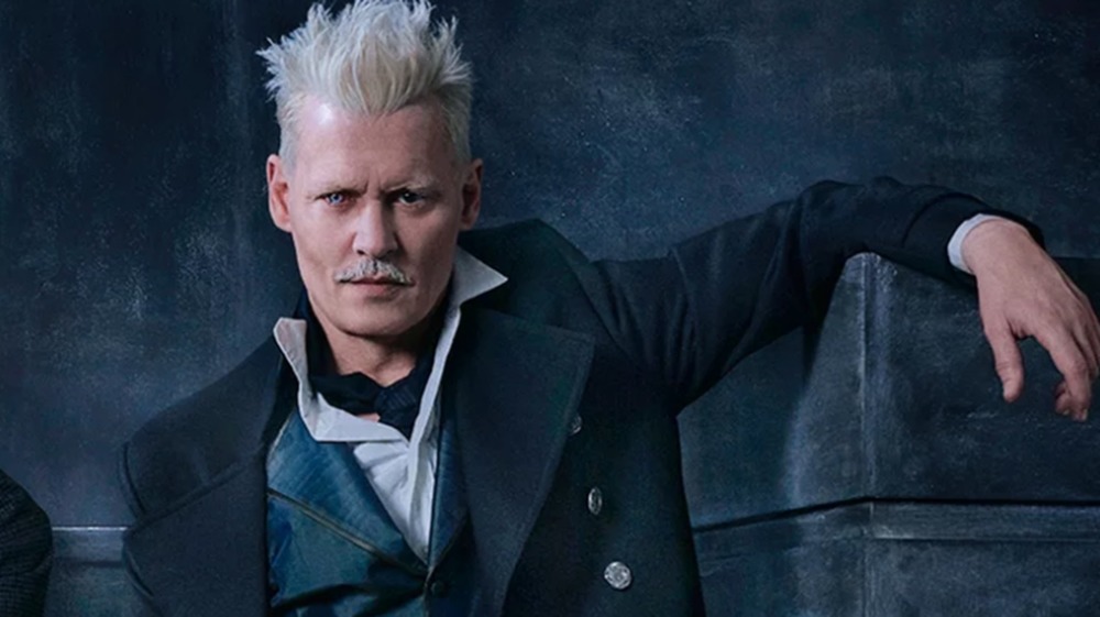 Johnny Depp as Gellert Grindelwald in Fantastic Beasts: Crimes of Grindelwald