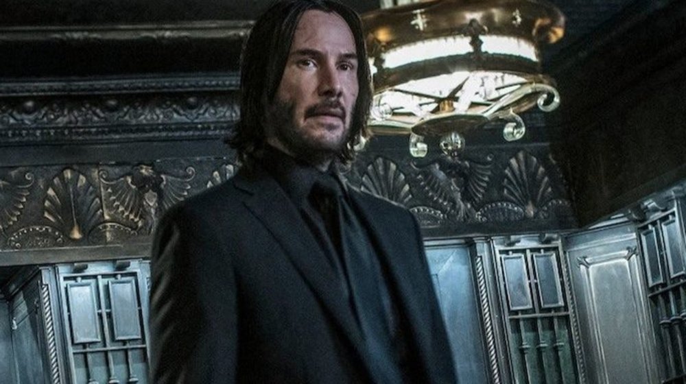 Keanu Reeves as John Wick in John Wick