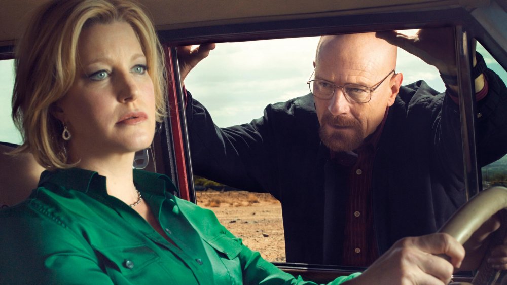 Anna Gunn and Bryan Cranston on AMC's Breaking Bad 