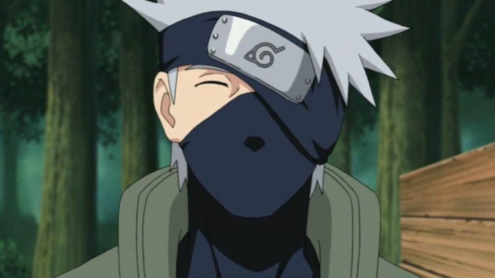 Have Kakashi's face! Disclaimer: I obviously traced the lines in order to  have a more accurate representation of what he looks like. : r/Naruto