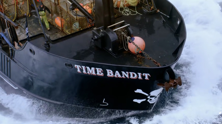 Time Bandit braving rough waters