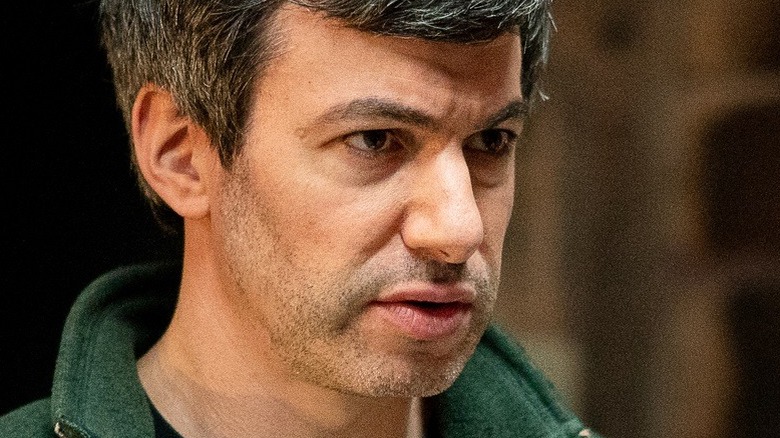 Nathan Fielder looking concerned