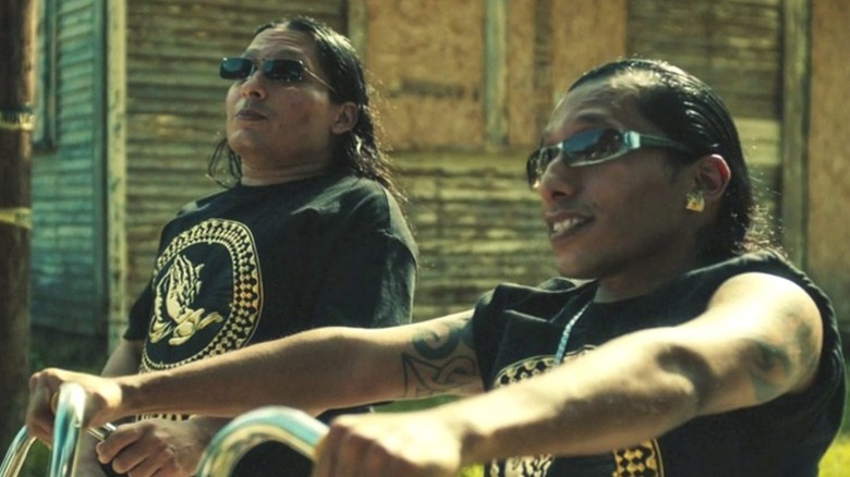 Mekko and Mose riding