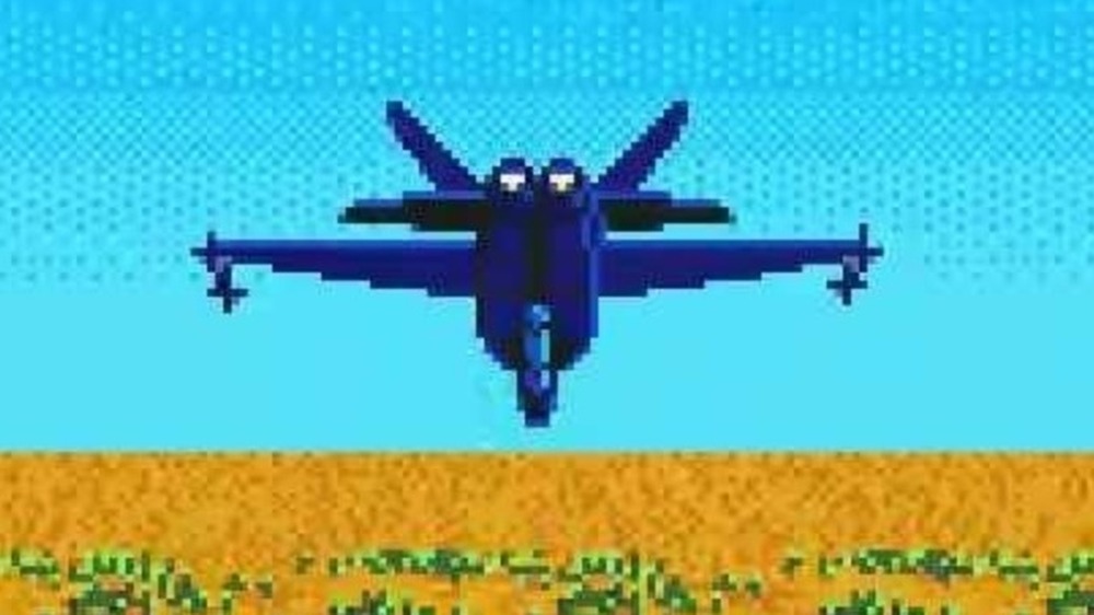 Blue Lightning jet