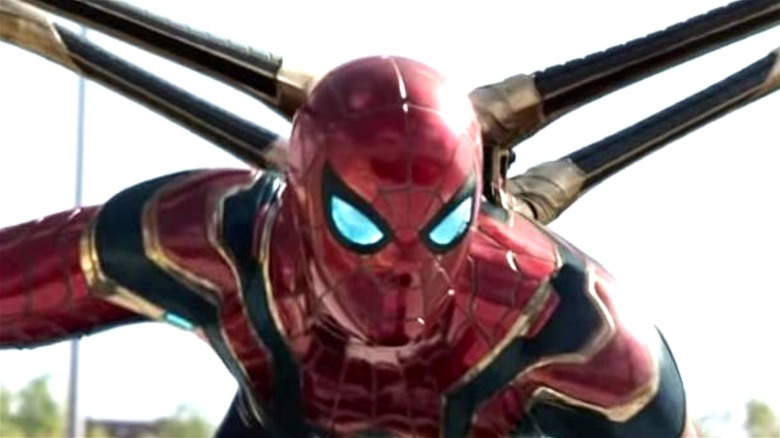 Spider-Man in Iron Spider suit