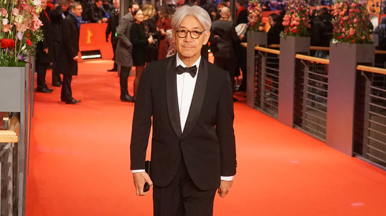 Sakamoto on the red carpet