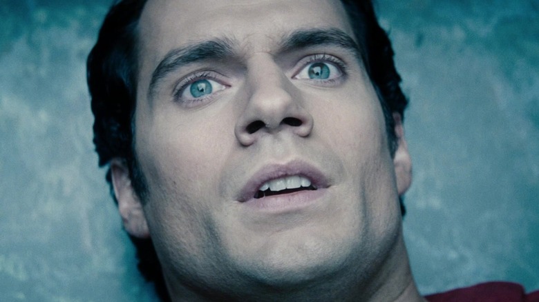 Henry Cavill looking surprised