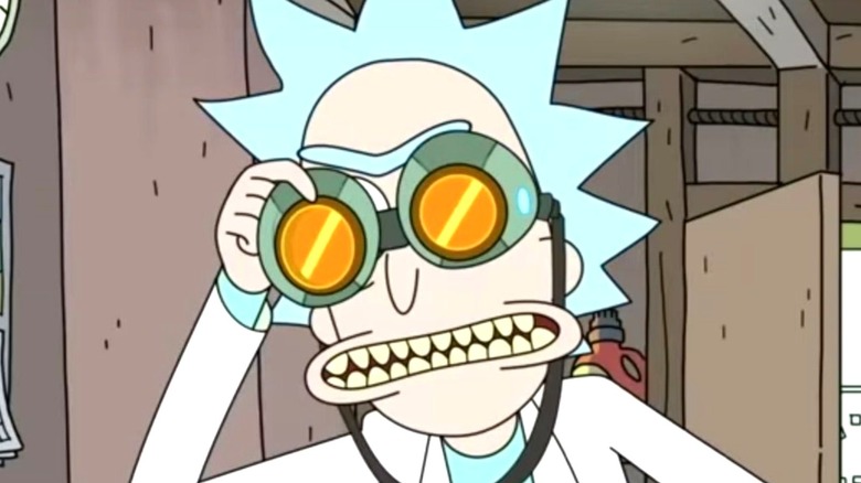 Rick Sanchez inventing