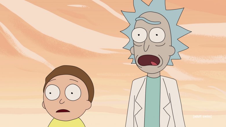 Rick and Morty surprised