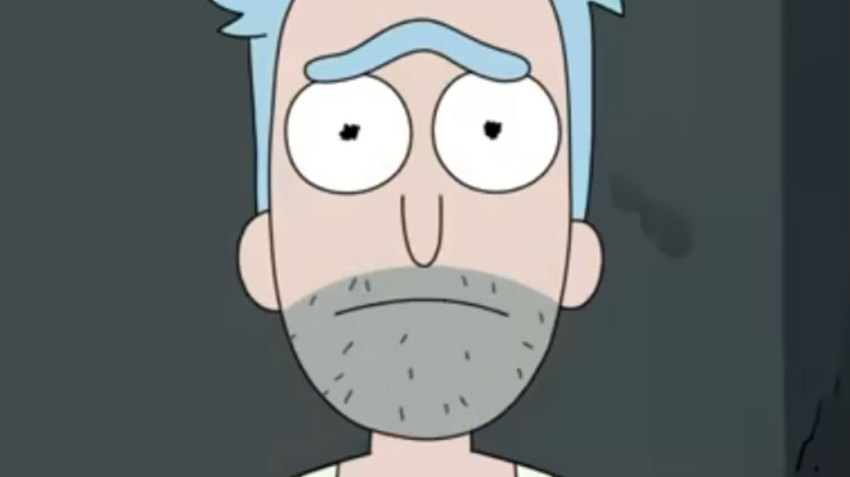 Rick and Morty Sad Rick