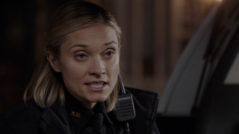 Spencer Grammer talking