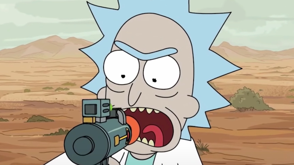 Rick with technology