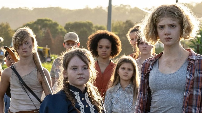 Eden Edwards and the rest of the children