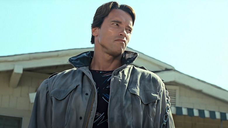 The Terminator wearing great jacket